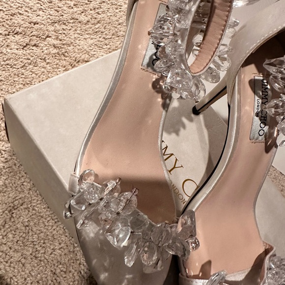 Jimmy Choo bridal heels - Picture 3 of 8